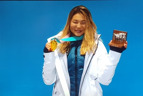 Chloe Kim, Olympic champion Chloe Kim