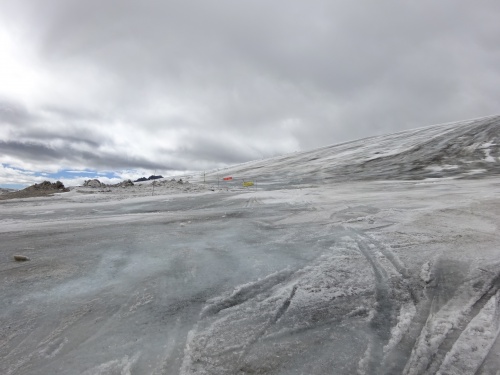Tignes glacier, 28th July Tignes glacier, 28 July 2017