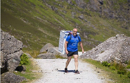 Enda O’Doherty training for Mt Kilimanjaro, Tanzania Enda O’Doherty training for Mt Kilimanjaro, Tanzania