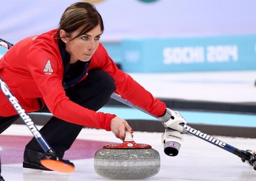GB curler Eve Muirhead - photo Team GB Eve Muirhead