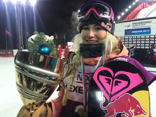 Katie Ormerod wins Moscow Big Air World Cup Katie Ormerod