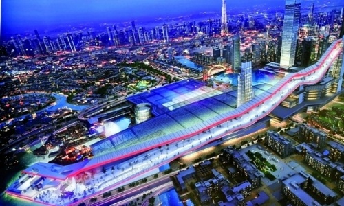 Meydan City Corporation image of 1.2km Dubai slope New planned Dubai slope